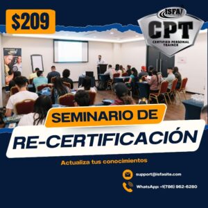 Seminario de Re-certificación ISFA-CPT